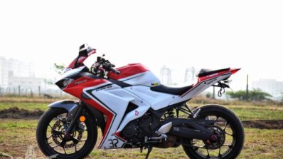 Yamaha YZF-R3 MV Agusta livery left side far