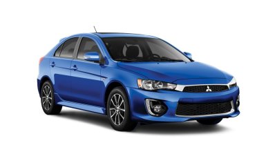 2017 Mitsubishi Lancer Sportback front three quarters right side