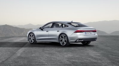 2018 Audi A7 Sportback rear three quarters