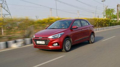 2018 Hyundai i20 facelift review front angle action