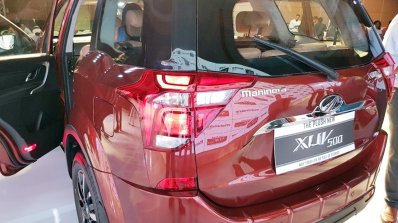 2018 Mahindra XUV500 facelift rear section