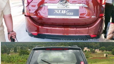 2018 Mahindra XUV500 vs 2015 Mahindra XUV500 rear