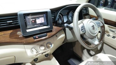 2018 Maruti Ertiga (Suzuki Ertiga) centre console and steering wheel