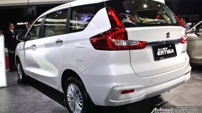 2018 Maruti Ertiga (Suzuki Ertiga) rear three quarters