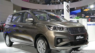2018 Maruti Ertiga (Suzuki Ertiga) right front three quarters