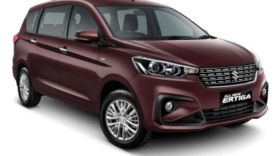 2018 Suzuki Ertiga (2018 Maruti Ertiga) Pearl Burgundy Red