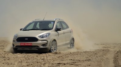 Ford Freestyle review front three quarters view