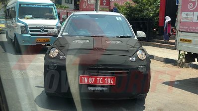 Hyundai Santro (Hyundai AH2) spied front