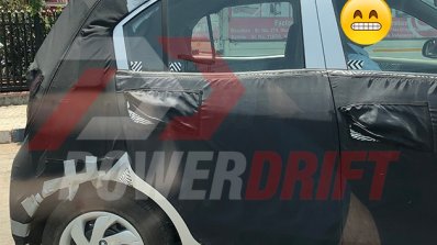 Hyundai Santro (Hyundai AH2) spied rear quarter view