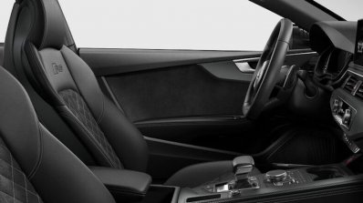 Indian-spec 2018 Audi RS 5 Coupe Sonoma Green Metallic interior front seats