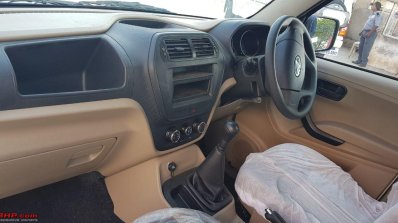 Mahindra TUV300 Plus entry level trim dashboard