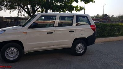 Mahindra TUV300 Plus entry level trim side view