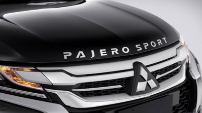 Mitsubishi Pajero Sport Rockford Fosgate hood emblem