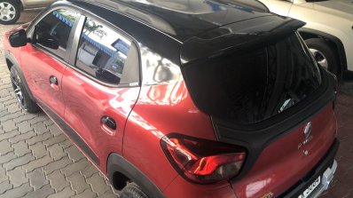 Modified Renault Kwid roof wrap