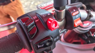 SWM SuperDual T showcased left switchgear