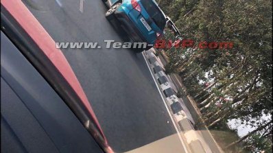 Suzuk Vitara rear three quarters spy shot India