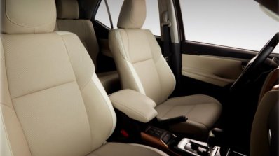 Toyota SW4 Diamond (Toyota Fortuner Diamond) front seats