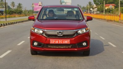 2018 Honda Amaze front dynamic