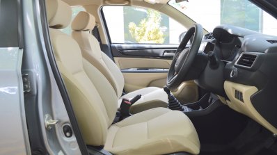 2018 Honda Amaze front seats enhanced