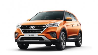 2018 Hyundai Creta facelift front angle