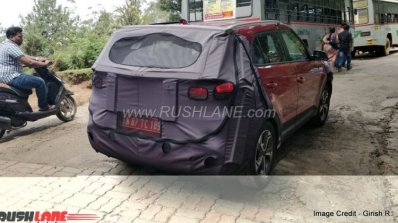 2018 Hyundai Creta (facelift) spy shot Ooty