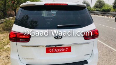 2018 Kia Carnival (facelift) rear India