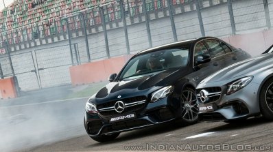 2018 Mercedes-AMG E 63 S review burnout