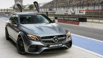 2018 Mercedes-AMG E 63 S review front angle