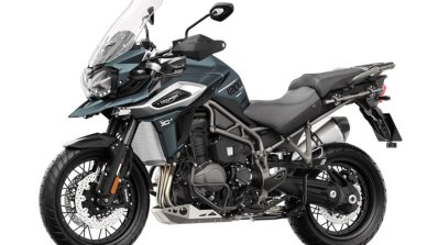 2018 Triumph Tiger 1200 XCa front left quarter