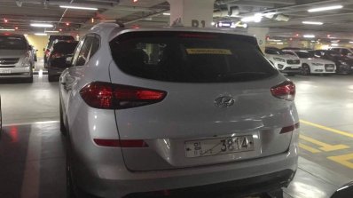 2019 Hyundai Tucson (facelift) rear three quarters South Korea