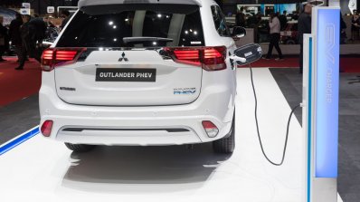 2019 Mitsubishi Outlander PHEV (facelift) rear at GIMS 2018