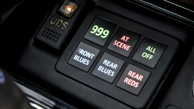 Armoured Skoda Superb Estate security controls