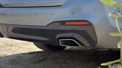 BMW 5-Series 530d review bumper close