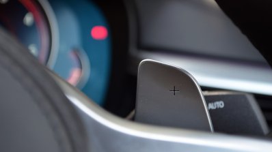 BMW 5-Series 530d review paddle shifter