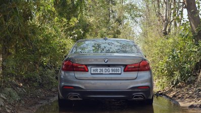 BMW 5-Series 530d review rear
