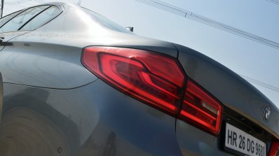 BMW 5-Series 530d review tail light