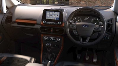 Ford EcoSport S interior dashboard
