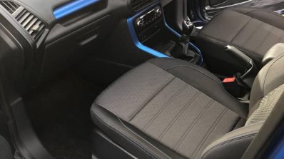 Ford EcoSport Titanium S interior unofficial image