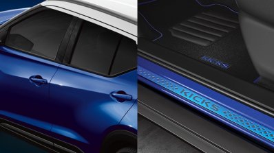 Nissan Kicks Fan Edition safety film and door sills