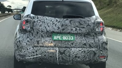 Second-gen Renault Duster rear spy shot Brazil