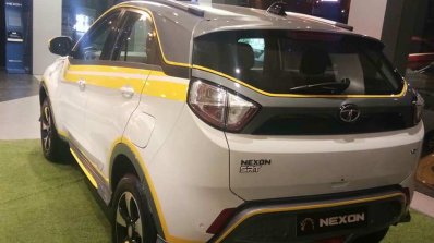 Tata Nexon Chennai Super Kings IPL Edition rear angle