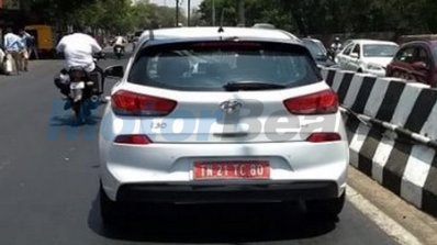 Third-gen Hyundai i30 rear spy shot India