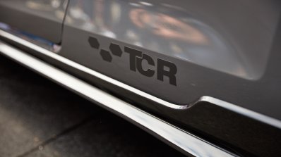 VW Golf GTI TCR Concept TCR logo at Worthersee