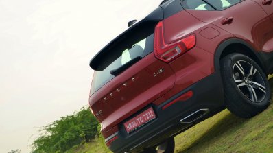 Volvo XC40 review rear section