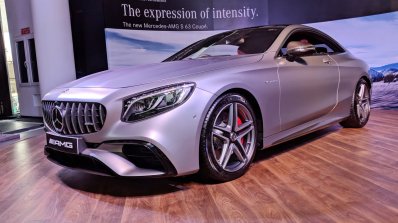 2018 Mercedes-AMG S 63 Coupe front angle