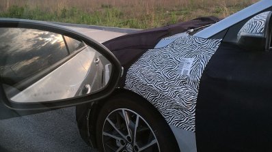 2019 Hyundai Elantra (2018 Hyundai Avante) wheel spy shot