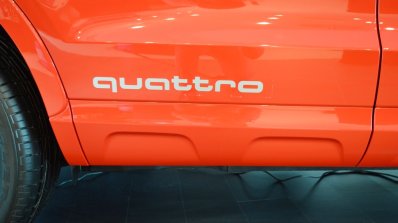 Audi Q3 Design Edition quattro decal