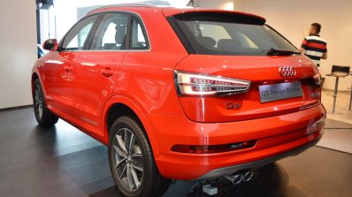 Audi Q3 Design Edition rear three quarters