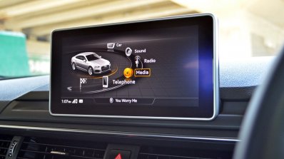 Audi S5 review MMI display