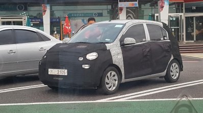 Hyundai AH2 front three quarters spy shot South Korea